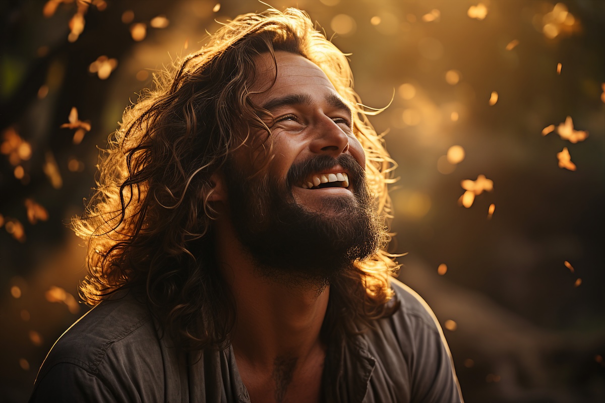 AI generated image of meditation and yoga in the field with natural freshness genearive ai